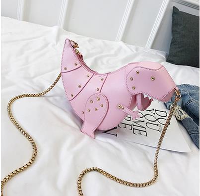 Cute Pink T-Rex Purse