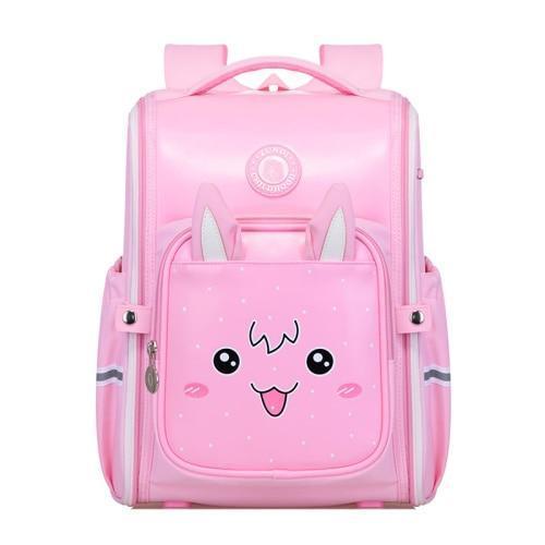 Kawaii Pink Bunny Face Backpack