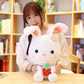 Kawaii Bunny Plushie in White
