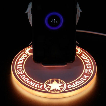 LED Angel Wings Wireless Charger