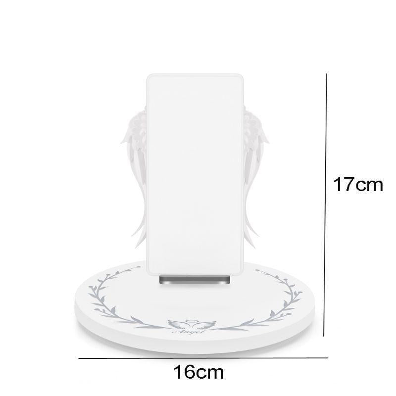 LED Angel Wings Wireless Charger