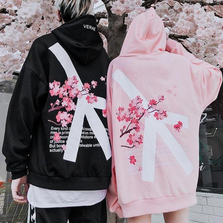 Cherry store blossom hoodie