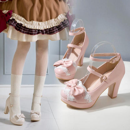 Sweet Lolita High Heel Shoes