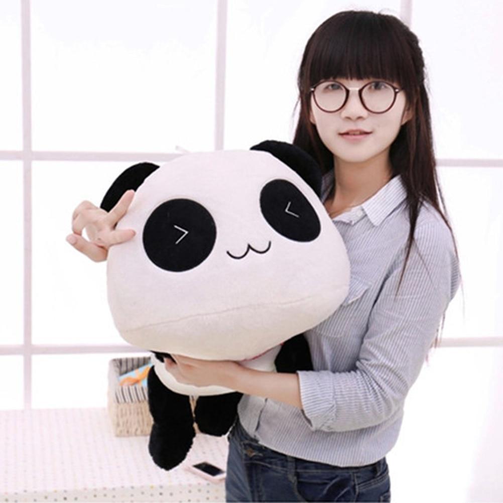 Kawaii Big Head Panda Plushie