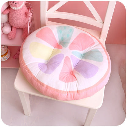Kawaii Fruit Chair Cushion