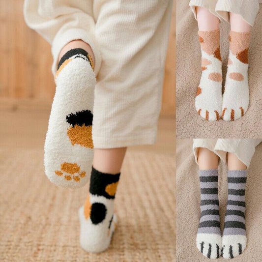 Kawaii Cat Feet Socks