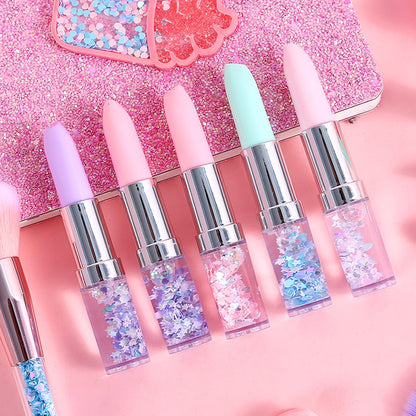 Kawaii Lipstick Glitter Pens in Many Different Shades