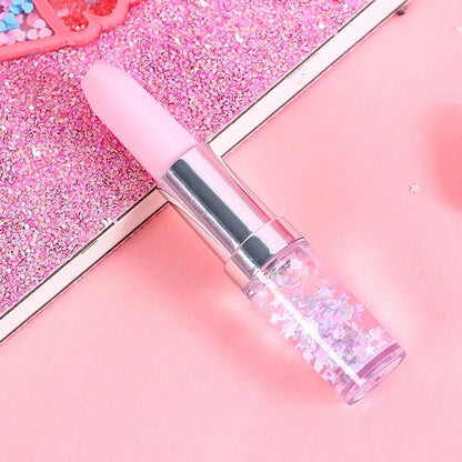 Kawaii Pink Lipstick Glitter Pen
