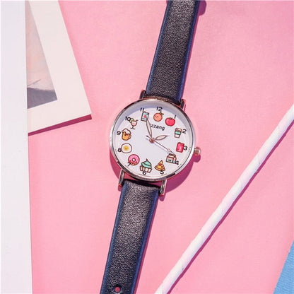 Kawaii Watch in Black