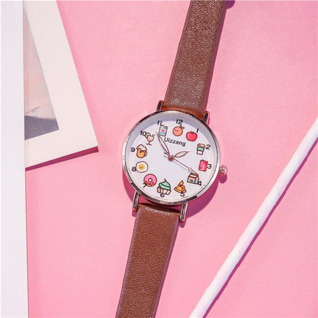 Brown Kawaii Watch