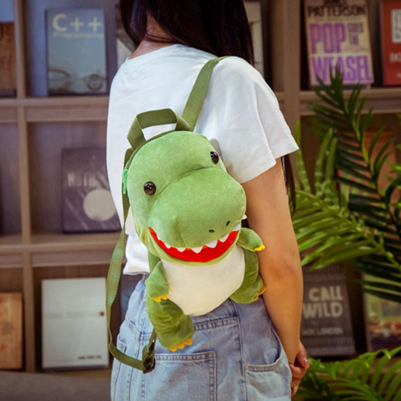 Kawaii T-Rex Plushie Backpack
