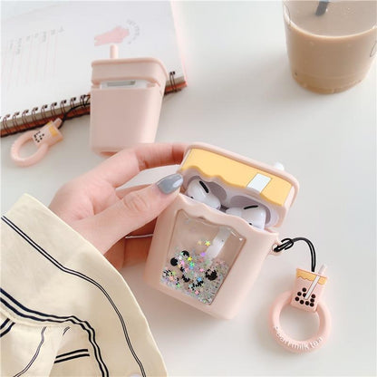 Cute Boba Tea AirPods Cover