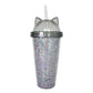 Kawaii Black Cat Drink Cup