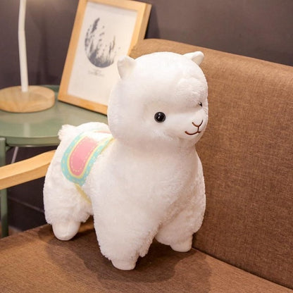 Kawaii White Alpaca Plushie