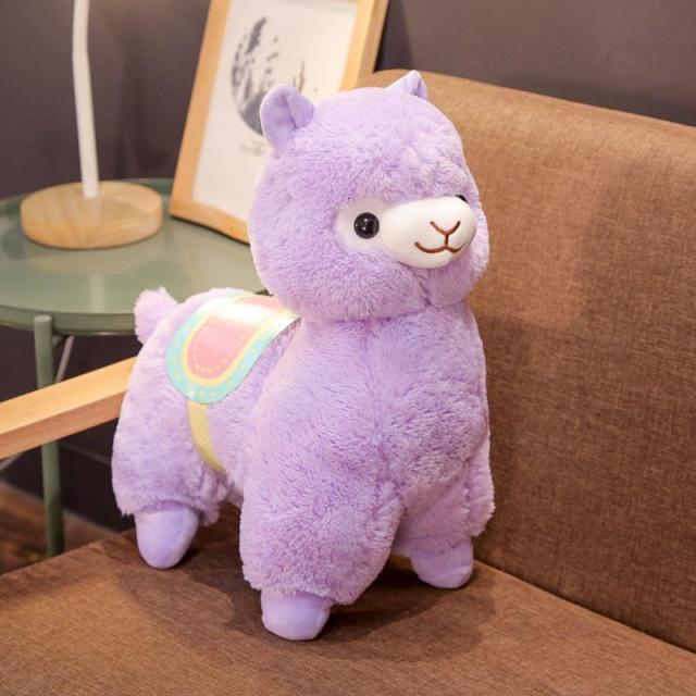 Kawaii Purple Alpaca Plushie