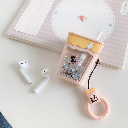 Kawaii Boba Tea AirPods Cover