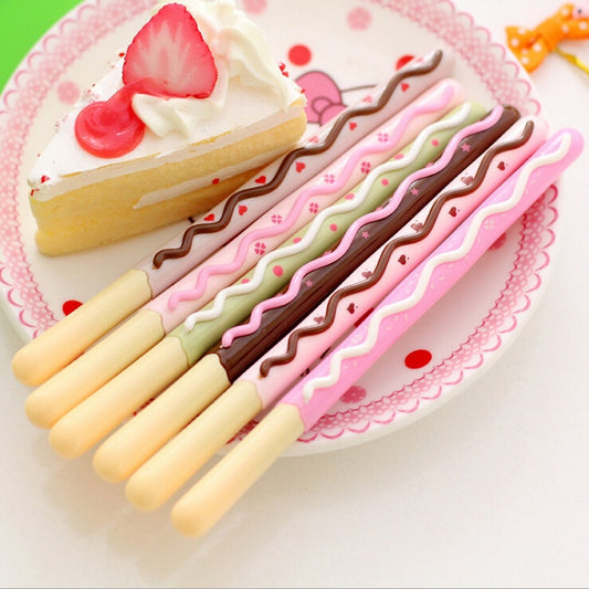 Kawaii Yummy Gel Pens That Look Like Pocky Sticks