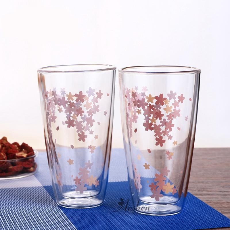 Kawaii Sakura Glass Cups
