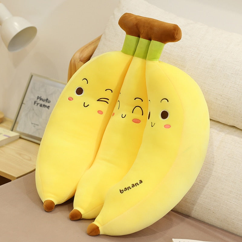 Kawaii Banana Bunch Plushies