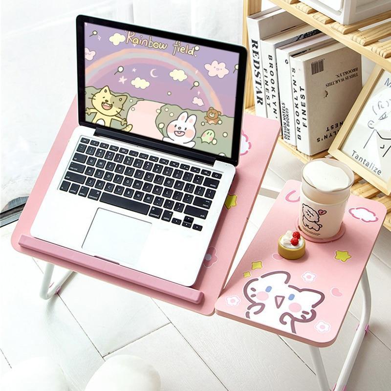 Kawaii Cat Adjustable Laptop Table