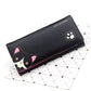 Kawaii Black Neko Cat Fashion Wallet