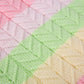 Kawaii Pastel Rainbow Sweater Vest Up Close