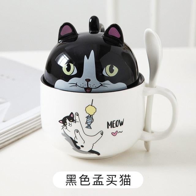 Kawaii Cat Ceramic Mug