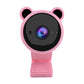 Kawaii Pink Bear 1080P High-Definition Webcam