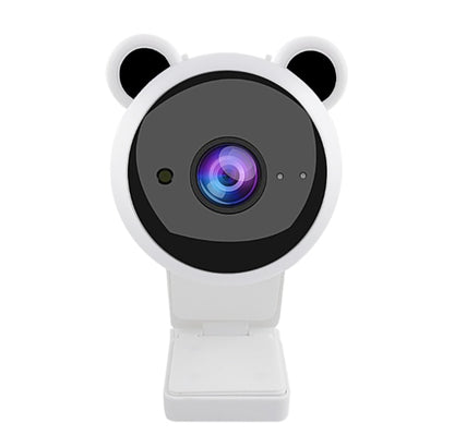 Kawaii White Bear 1080P High-Definition Webcam