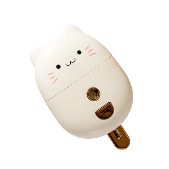Kawaii White Cat Face Humidifier