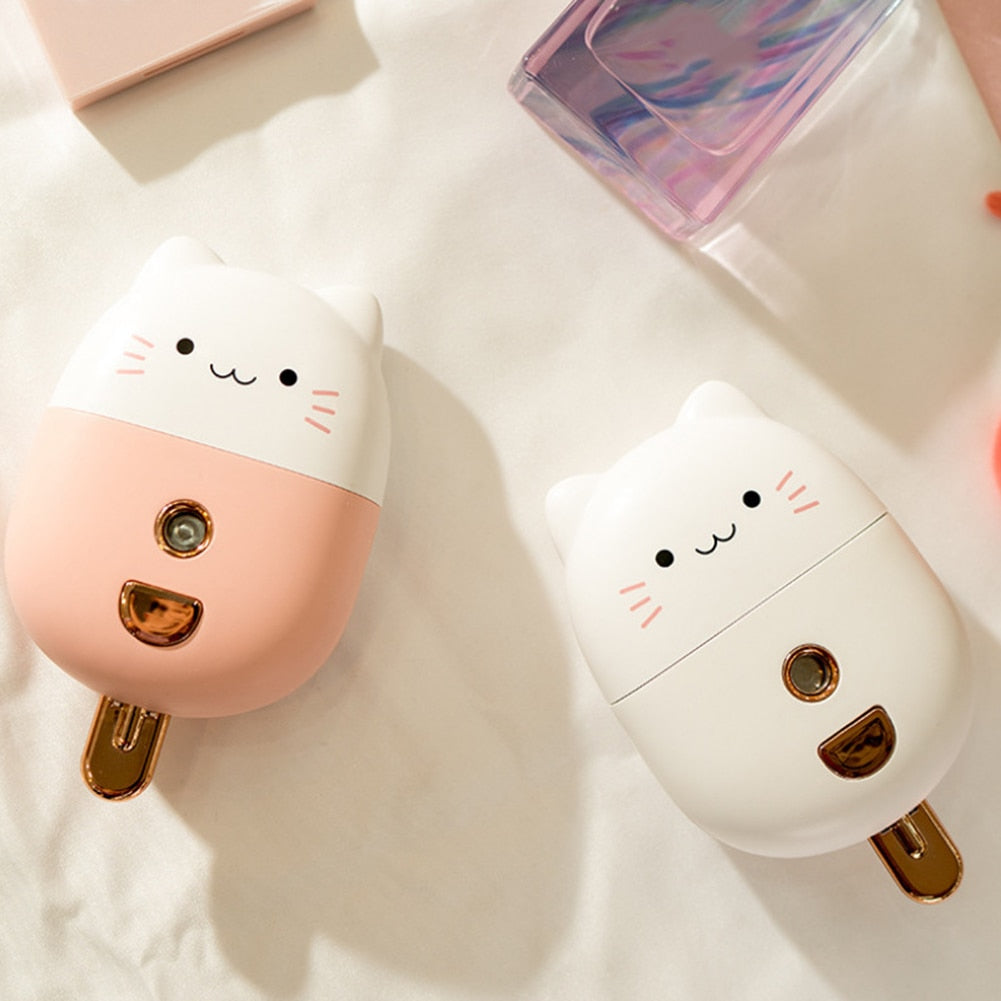 Pink and White Cat Face Humidifiers