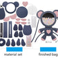 Kawaii Bear Handbag Craft Kit