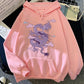 Kawaii Pink Sky Dragon Harajuku Hoodie