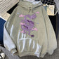 Kawaii Grey Sky Dragon Harajuku Hoodie