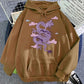 Kawaii Brown Sky Dragon Harajuku Hoodie