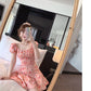 Spring Peach Dress