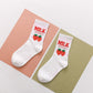 Kawaii Strawberry Milk Socks