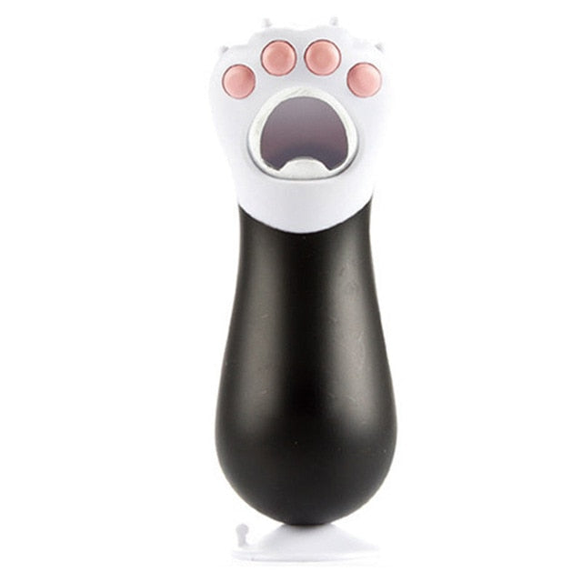 Kawaii Black Cat Paw Bottle Opener