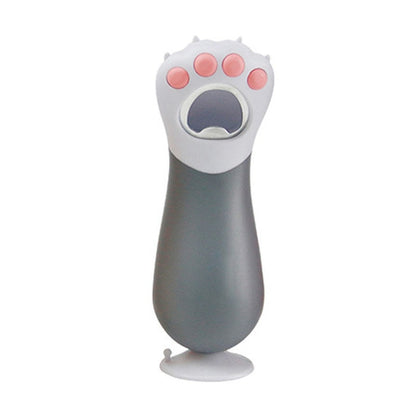 Kawaii Grey Cat Paw Bottle Opener