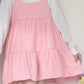 Cute Pink Suspender Dress