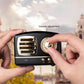 Kawaii Black Retro Radio Bluetooth Speaker Volume Adjuster