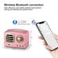 Kawaii Pink Retro Radio Bluetooth Speaker