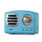 Kawaii Blue Retro Radio Bluetooth Speaker