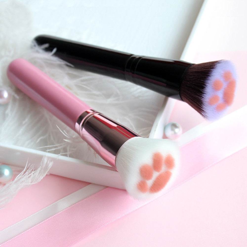 Kawaii Cat Paw Makeup Brushes