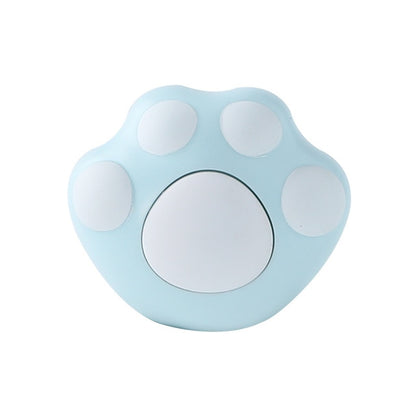 Kawaii Cat Paw Wall Hook in Blue