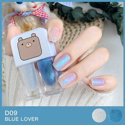 Blue Lover Shade Kawaii Nail Polish Combo Set