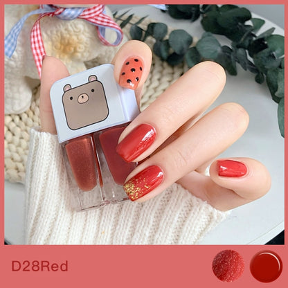 Red Shade Kawaii Nail Polish Combo Set