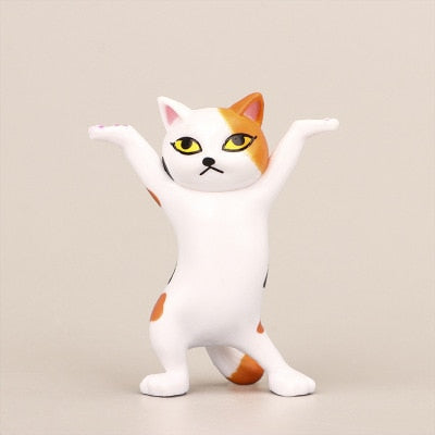 Kawaii White and Orange Cat Airpods Holder