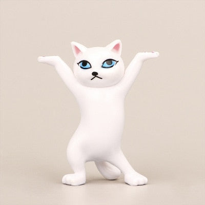 Kawaii White Cat Airpods Holder