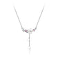 Sakura Drop Charm Pendant Necklace